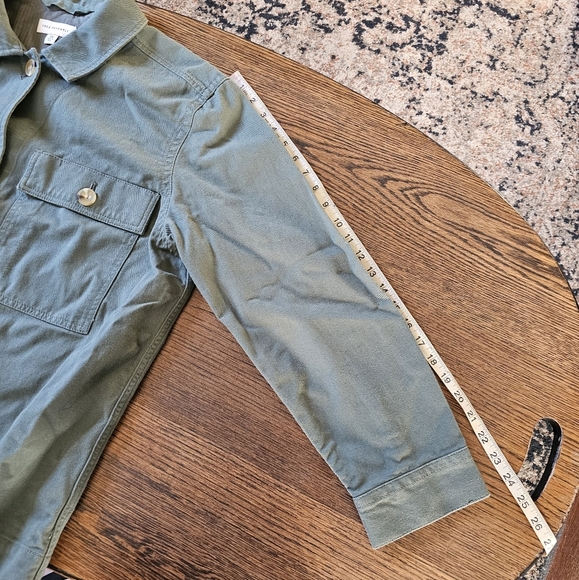 Free Assembly Green Surplus Shirt Jacket Size Women's XXL NEW - Picture 9 of 11